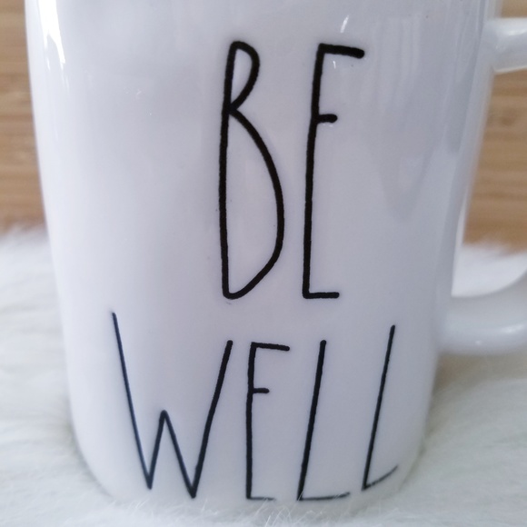 NWT Rae Dunn BE WELL Coffee Mug LL - Picture 2 of 8
